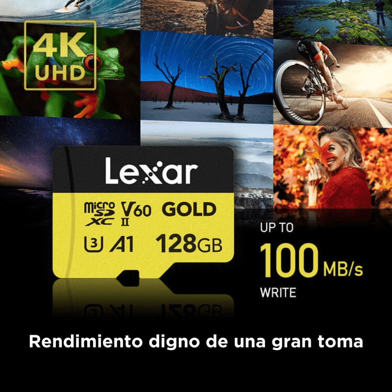 MicroSD Lexar 128GB UHS-II V60 280MB/s