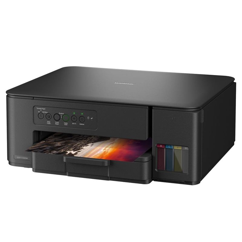 Impresora Brother DCP-T430W Wi-Fi 3 en 1 Negro