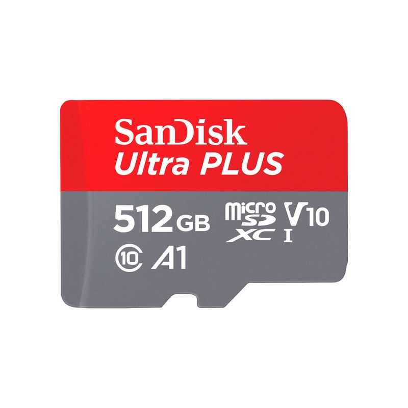 Memoria SanDisk microSDXC 512GB A1 Clase 10