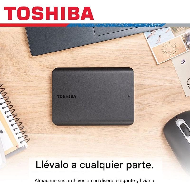 Disco duro externo 4TB Toshiba con usb 3.0, especificaciones