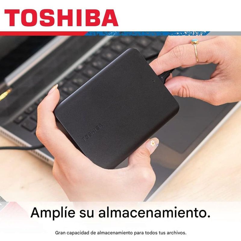 Disco duro externo 4TB Toshiba con usb 3.0, especificaciones