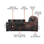 Cámara Sony ZV-E10 II APS-C 26MP 4K