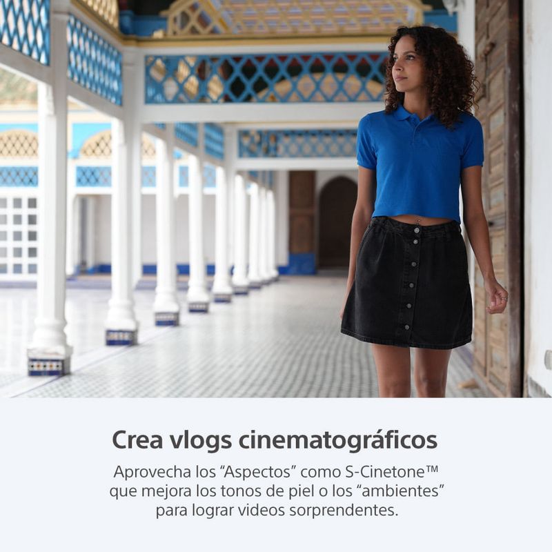 Cámara Sony ZV-E10 II APS-C 26MP 4K