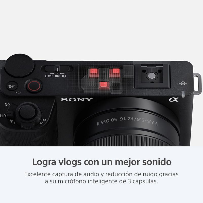 Cámara Sony ZV-E10 II APS-C 26MP 4K