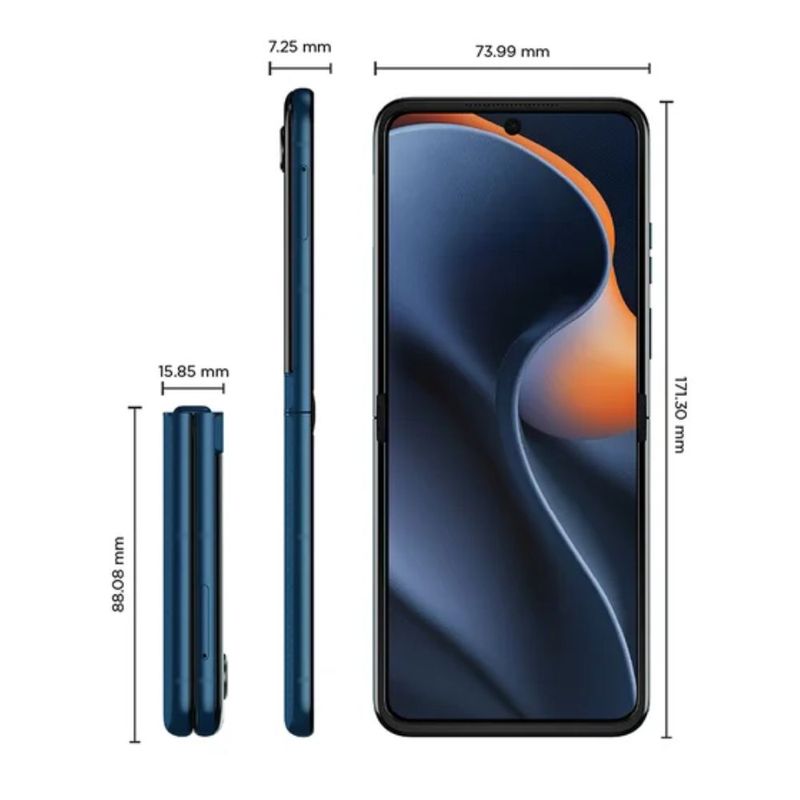 Celular Motorola razr 60 5G 512GB, 12GB RAM