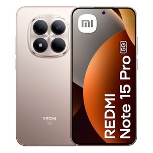 Celular Redmi Note 15 Pro 5G 512GB 8GB RAM, cámara 200MP y frontal 20MP, pantalla 6.8”, gris titanio + Smartwatch Roadtrip S4 Lite 1.83”