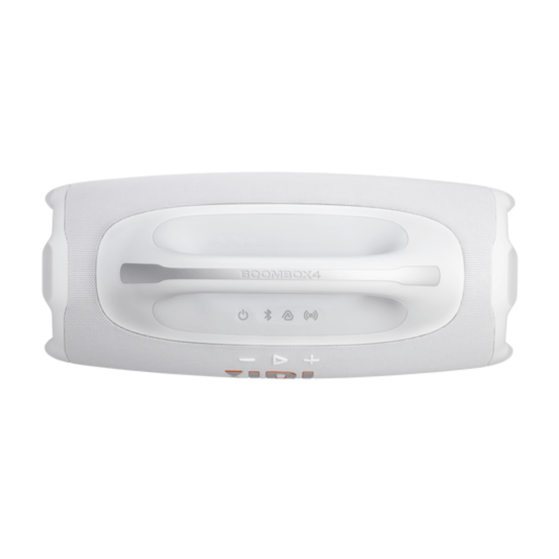 Parlante Bluetooth JBL Boombox 4, 28h reproducción, IP68, Blanco