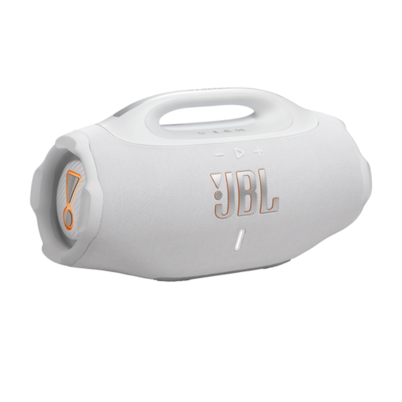 Parlante Bluetooth JBL Boombox 4, 28h reproducción, IP68, Blanco