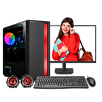 PC armada Intel Core i5 12400 16GB RAM 500GB SSD monitor 24 pulgadas IPS teclado oficina