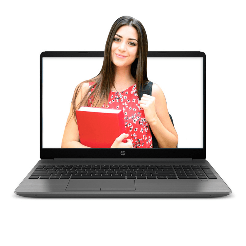 Laptop HP 250 G10 15.6" Intel Core i5 gris frontal