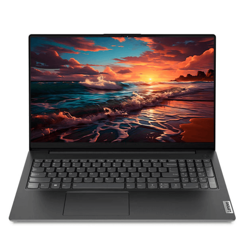 Laptop Lenovo V15 G2 IJL 15.6" Intel Celeron negro frontal