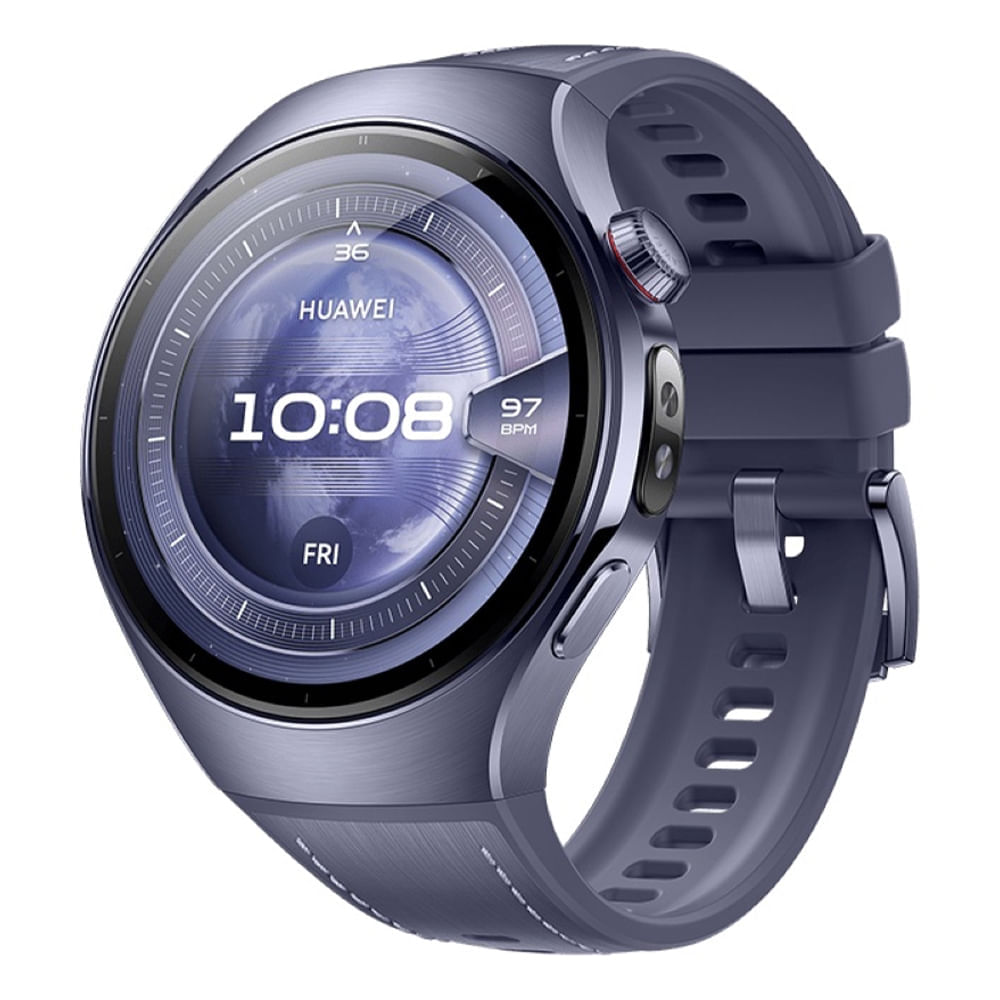 Smartwatch Huawei 5 pantalla 46mm/AMOLED, Esim, GPS, X-tap, resistente al agua 5ATM, batería hasta 11 días, morado