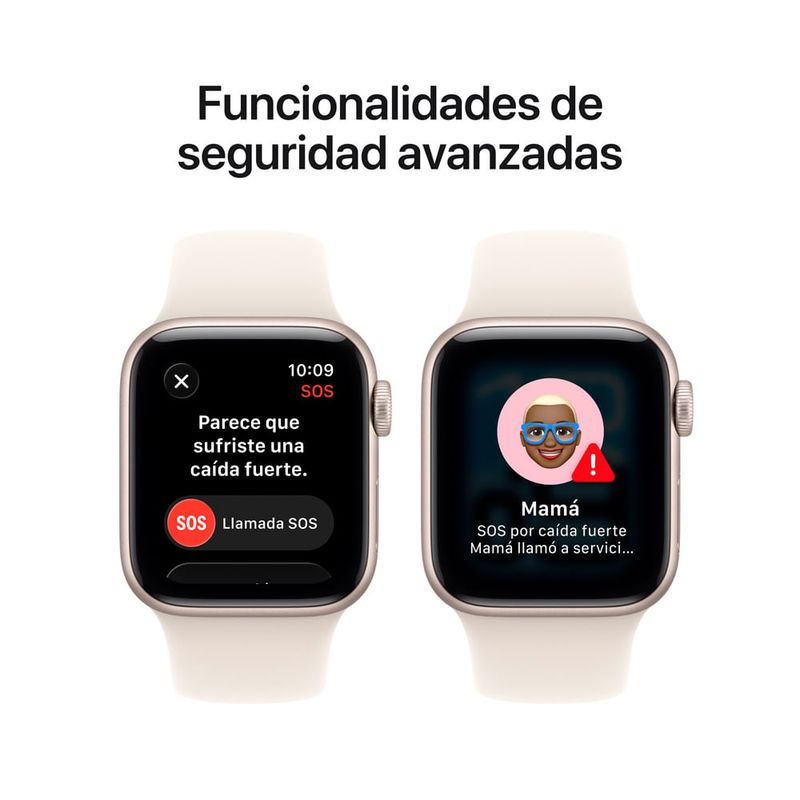Smartwatch Apple Watch Serie SE 3, pantalla 40MM/OLED, blanco, especificaciones