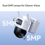 Cámara de seguridad Wi-Fi Imou Cruiser Dual 8MP