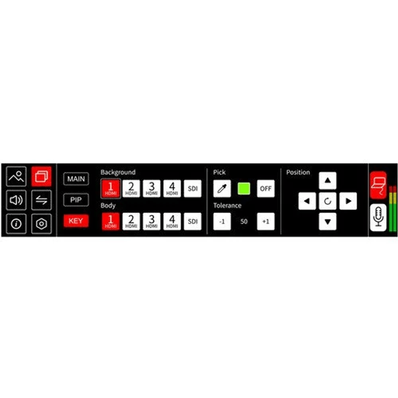Mezclador de video Feelworld L4 pantalla 10.1" táctil