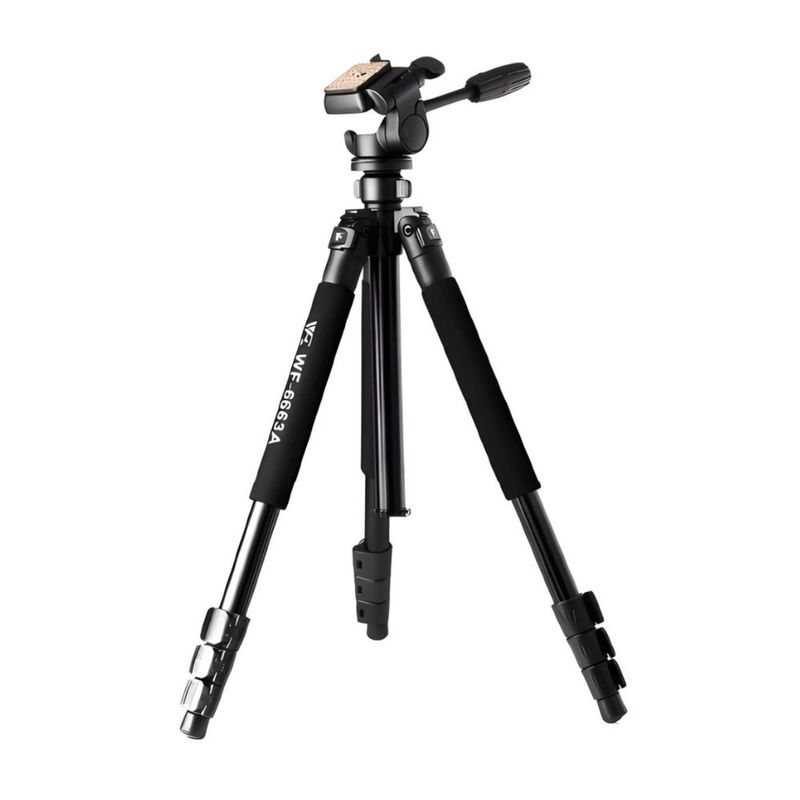 Trípode Weifeng 6663A para cámaras y video profesional