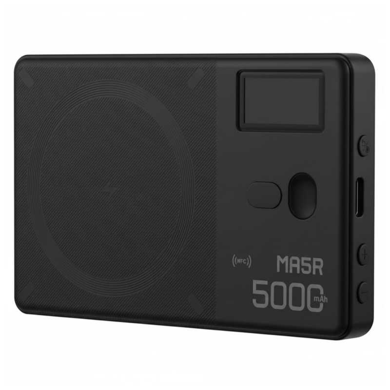 Luz LED RGB Godox MA5R portátil con power bank magnético