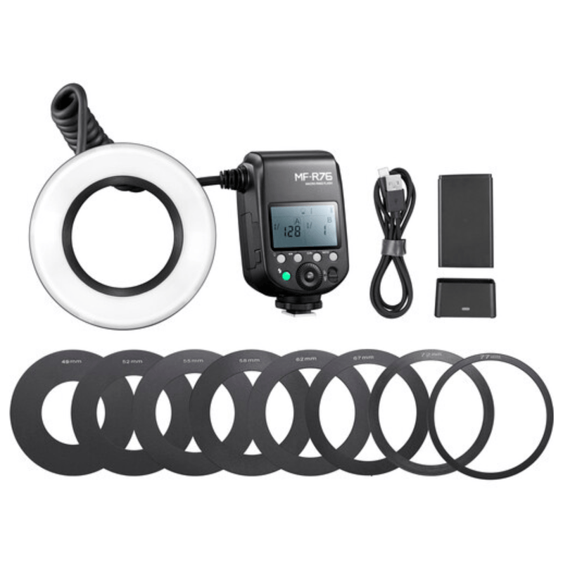Ring Flash Macro Godox MF-R76 76W