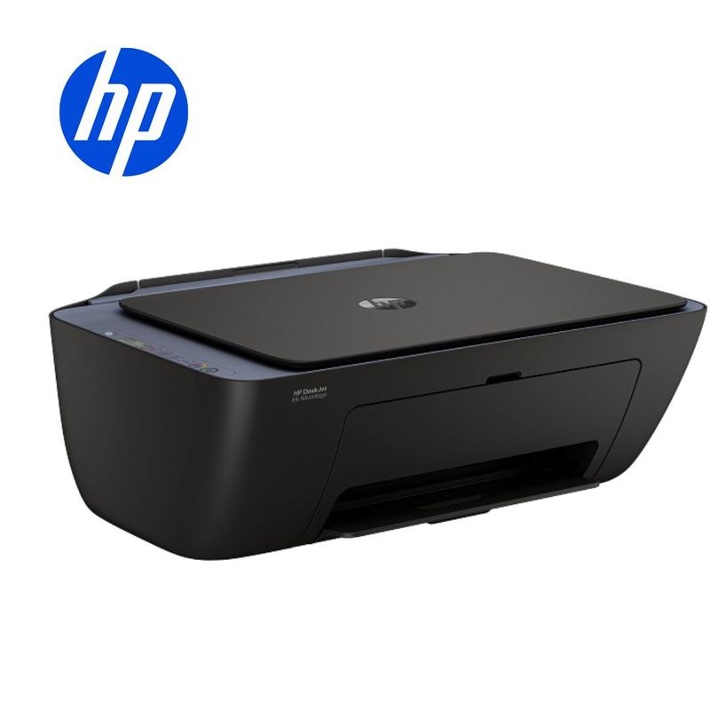 Impresora multifuncional HP DeskJet Ink Advantage 2975 inyección de tinta vista frontal en escritorio