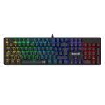 Teclado gamer alámbrico Redragon Sindri K671