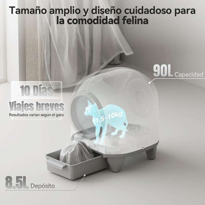 Arenero automático Smart Amicats para gatos