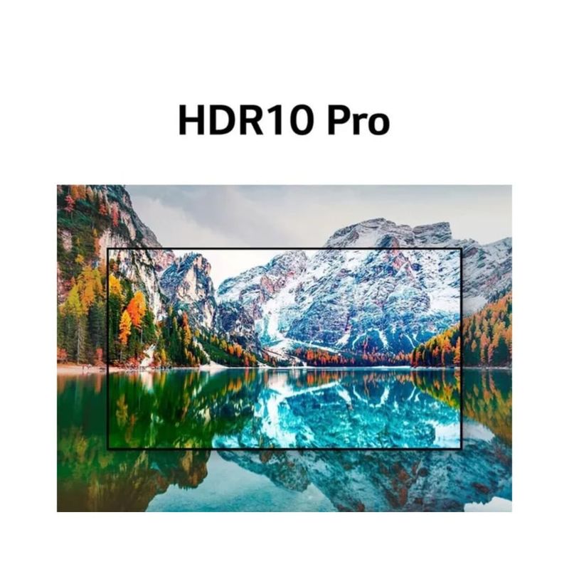 smart tv LG 32LR600BPSC pantalla HD AI negro ángulo frontal hogar entretenimiento
