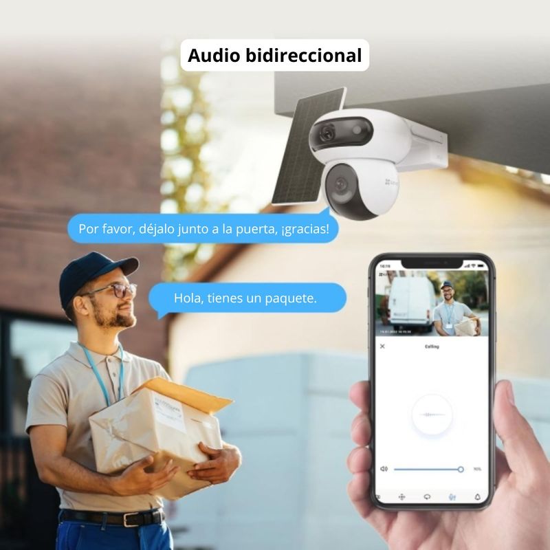 Cámara de seguridad Ezviz HB90 Dual 2K