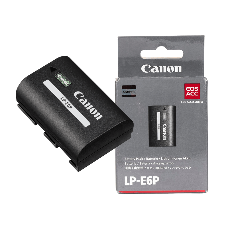 Batería Canon LP-E6P recargable compatible con EOS R5, R6, 5D Mark IV