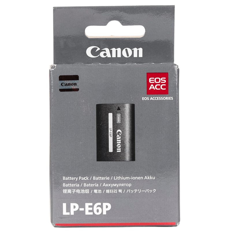 Batería Canon LP-E6P recargable compatible con EOS R5, R6, 5D Mark IV