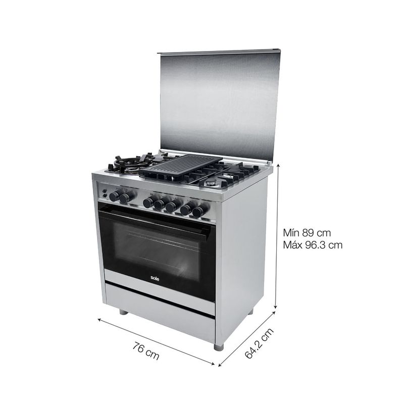 Combo cocina Bali 5H + microondas 21L
