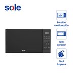 Combo cocina Bali 5H + microondas 21L