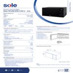 Combo refrigeradora 525L + microondas 21L