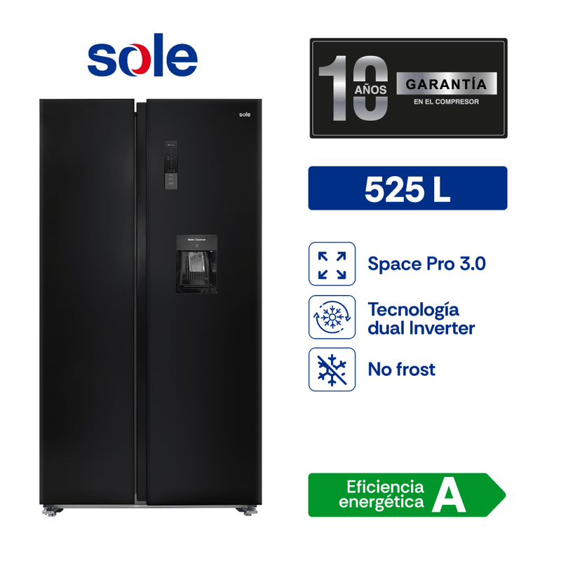Combo cocina + campana + refri 525L + purificador