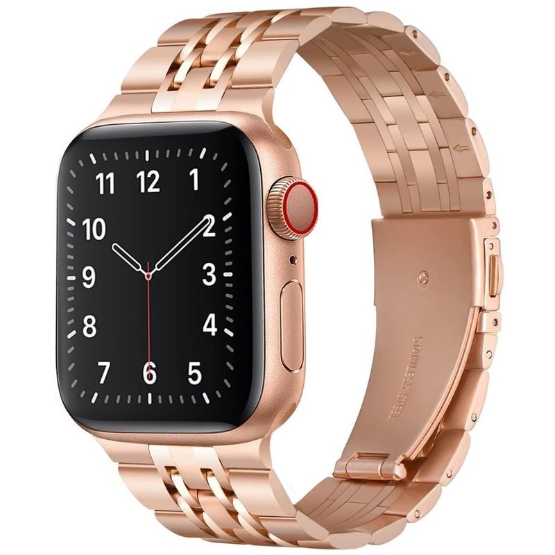 Correa Acero Loop Apple Watch 46mm S10 S11 Rose Gold