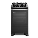 Cocina Electrolux F4EPB 4 quemadores PerfectCook Negro frontal en cocina moderna
