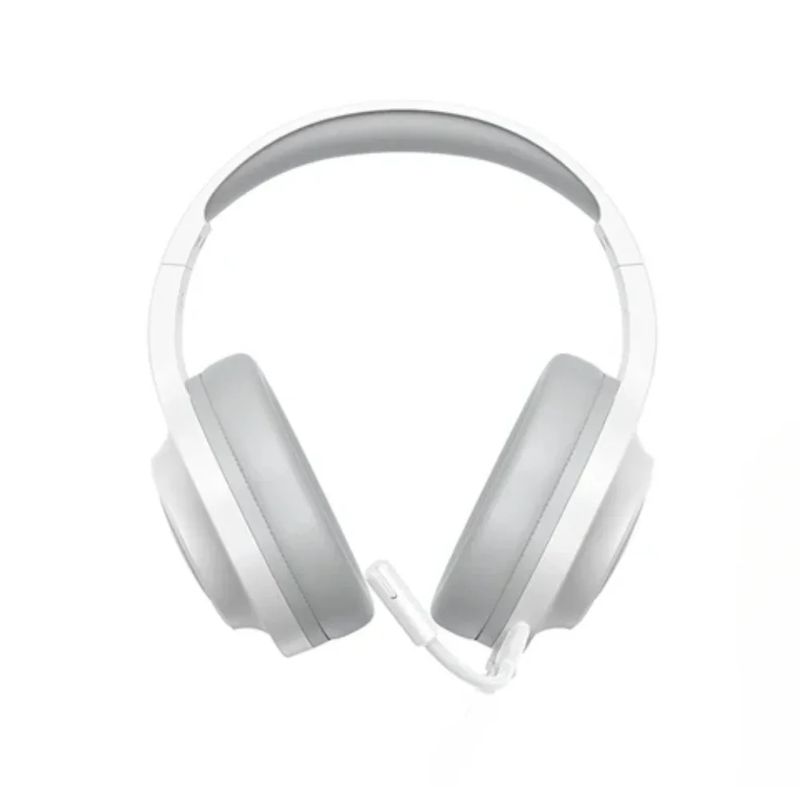 Audífonos gamer QCY HEROAD V200, micrófono, Bluetooth/USB/3.5 mm, sonido 7.1, blanco