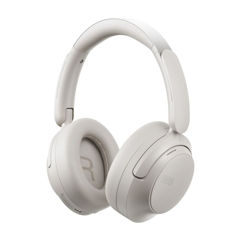 Audífonos QCY H3S con cancelación de ruido vista frontal oblicua