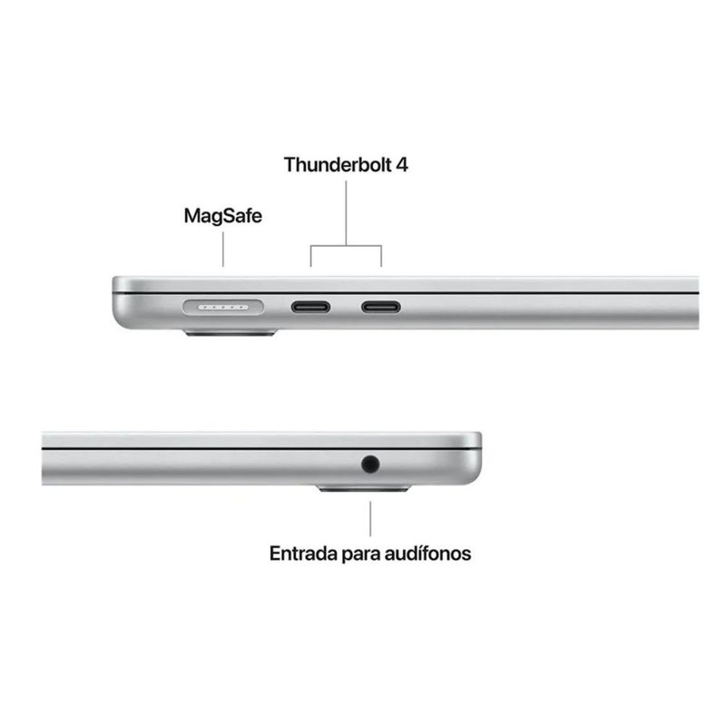 MacBook Air 13" M4 16GB RAM 256GB SSD Silver
