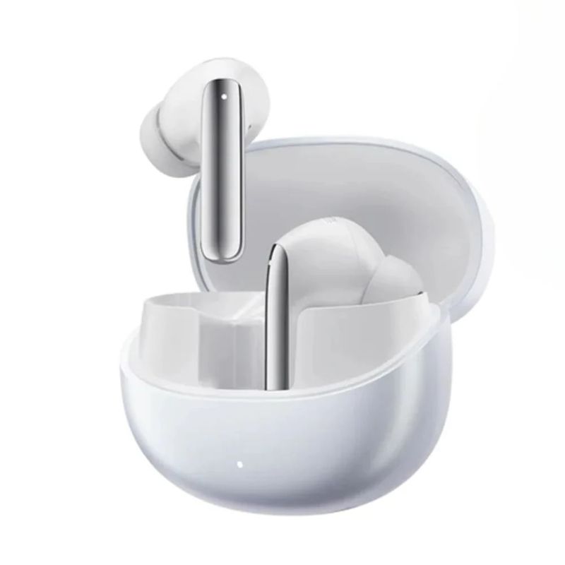 Audífonos Bluetooth True Wireless QCY Melobuds Pro HT08 IPX5 blanco vista lateral