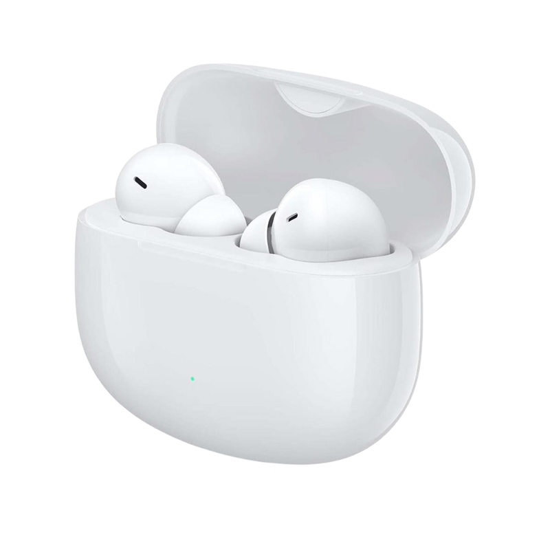 Audífonos Honor Choice Earbuds X3 Lite BT IPX4 28h blanco, frontal oblicuo
