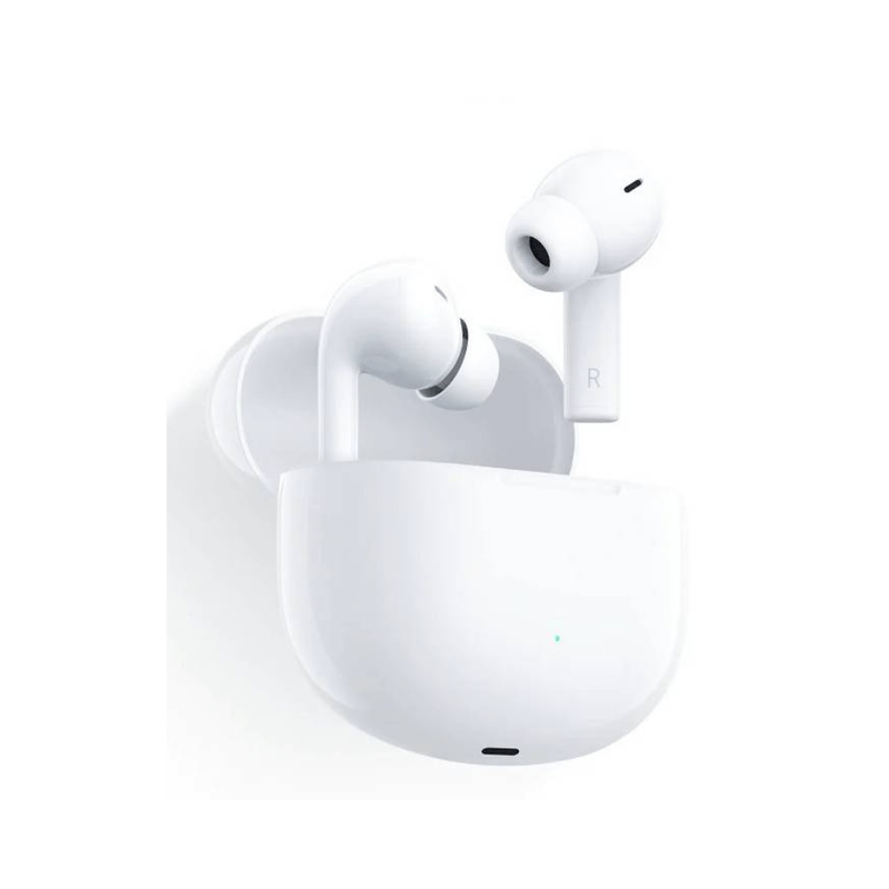 Audífonos Honor Choice Earbuds X3 Lite BT IPX4 28h blanco, frontal oblicuo