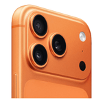 Celular Apple iPhone 17 Pro Max cámara triple 48MP naranja vista posterior