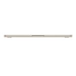 MacBook Apple MacBook Air M5 diseño ultradelgado Starlight vista lateral