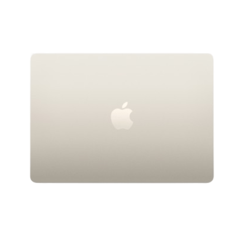 MacBook Apple MacBook Air M5 diseño ultradelgado Starlight vista superior