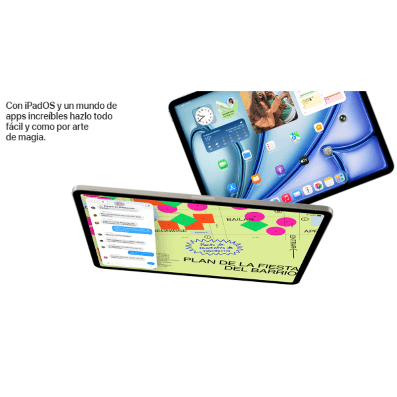 Tablet Apple iPad Air M4 11 pulgadas cámara 12MP morado vista