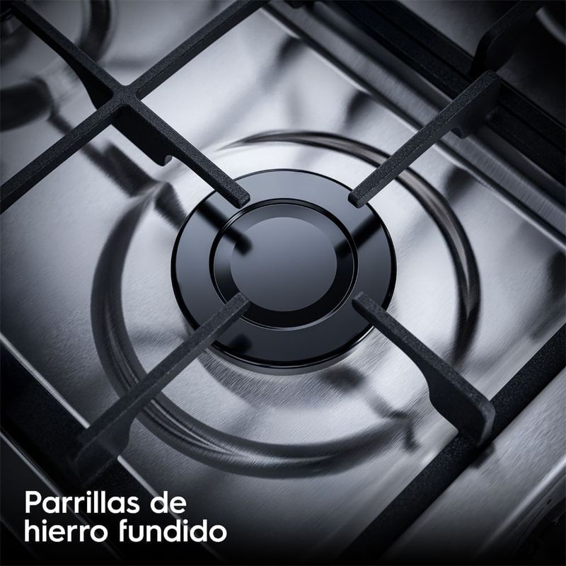 Cocina Electrolux 4 quemadores Efficient VaporBake