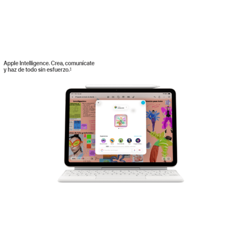 Tablet Apple iPad Air M4 11 pulgadas diseño delgado Space Gray vista