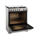 Cocina Electrolux 5 Quemadores VaporBake Triple Llama Inox