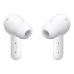 Audífonos bluetooth True Wireless Honor A PRO resistente al agua IP54 blanco vista frontal detalle de audífonos inalámbricos