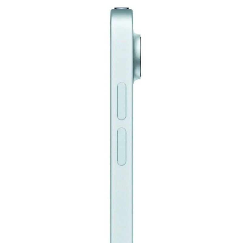 Tablet Apple iPad Air M4 11 pulgadas azul vista lateral